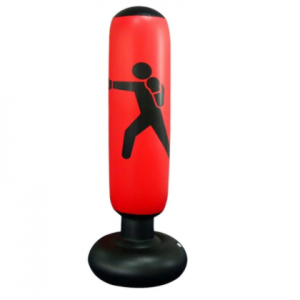 zhenyu Giant Training Fitness Inflatable Boxing Punching Bag Sand Fight Ground Sandbag Anti-Stress Fitness for Teenagers & Adults 63.2 in 
