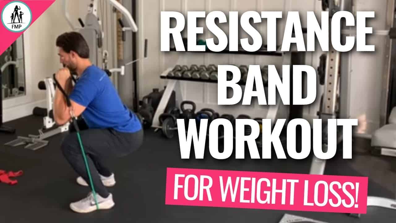 Can using resistance bands help in weight loss?