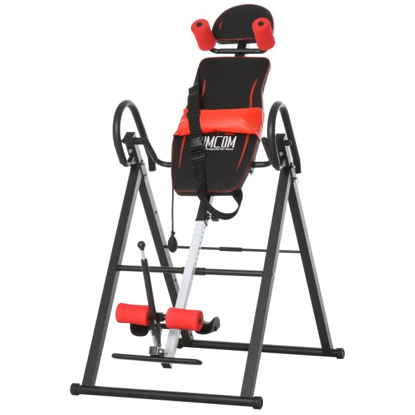 Gravity Inversion Table with Safety Belt Adjustable Hand Stand for ...