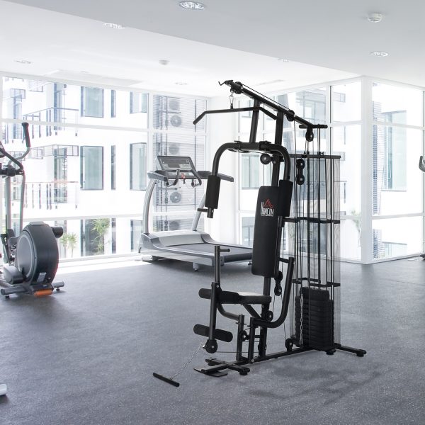 Multifunction Home Gym System Weight Training Exercise Workout Station ...