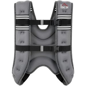 8KG Weighted Vest, Running Weight Vest with Adjustable Strap, Convenient Pocket and Reflective Strips for Men and Women