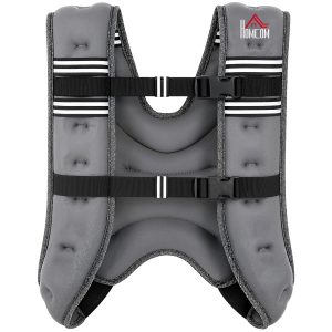 5KG Weighted Vest, Running Weight Vest with Adjustable Strap, Convenient Pocket and Reflective Strips for Men and Women