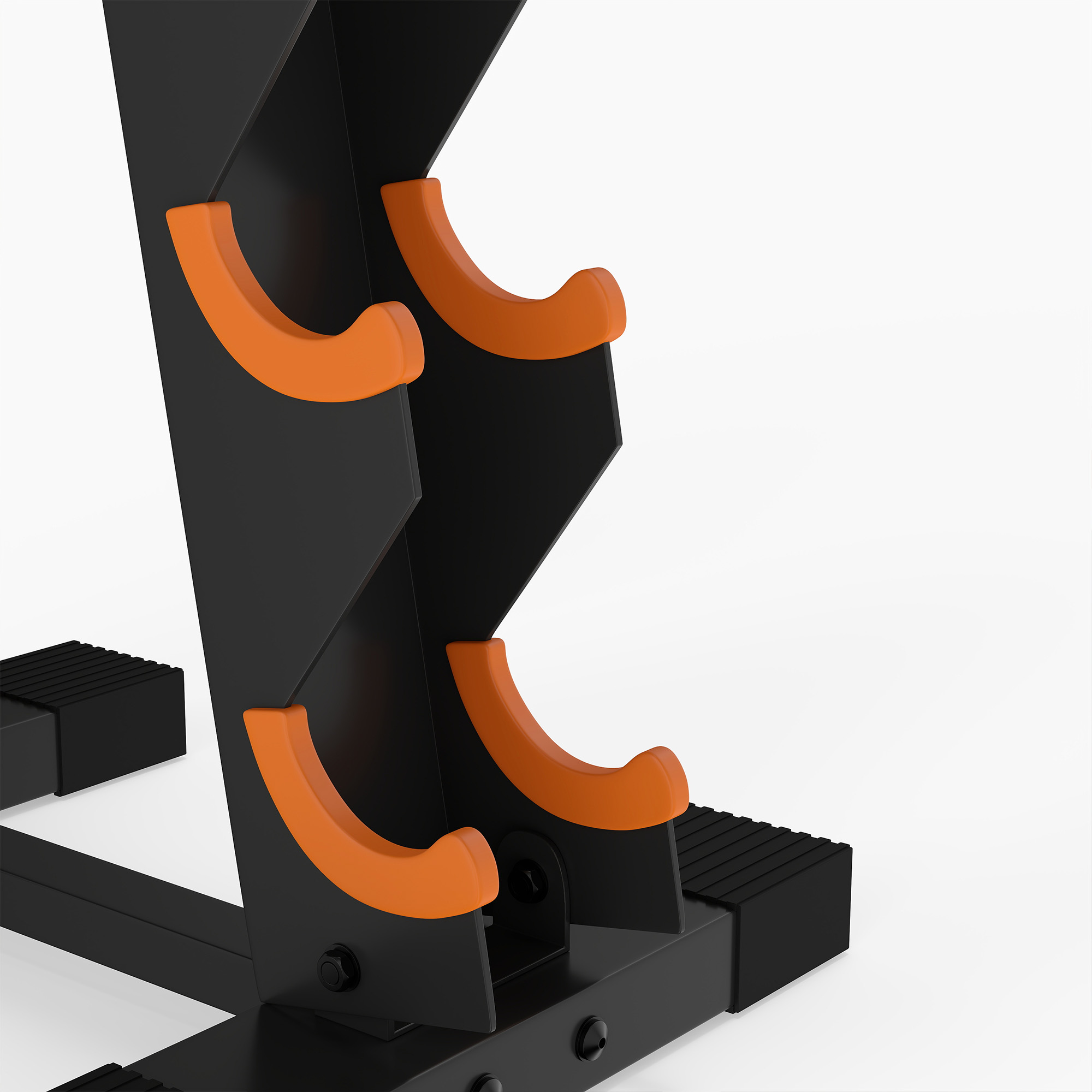 5-Tier Dumbbell Rack, A-Frame Weight Stand with Protective Washers, Non-Slip Feet, Space-Saving Storage for Home Gym - Image 10