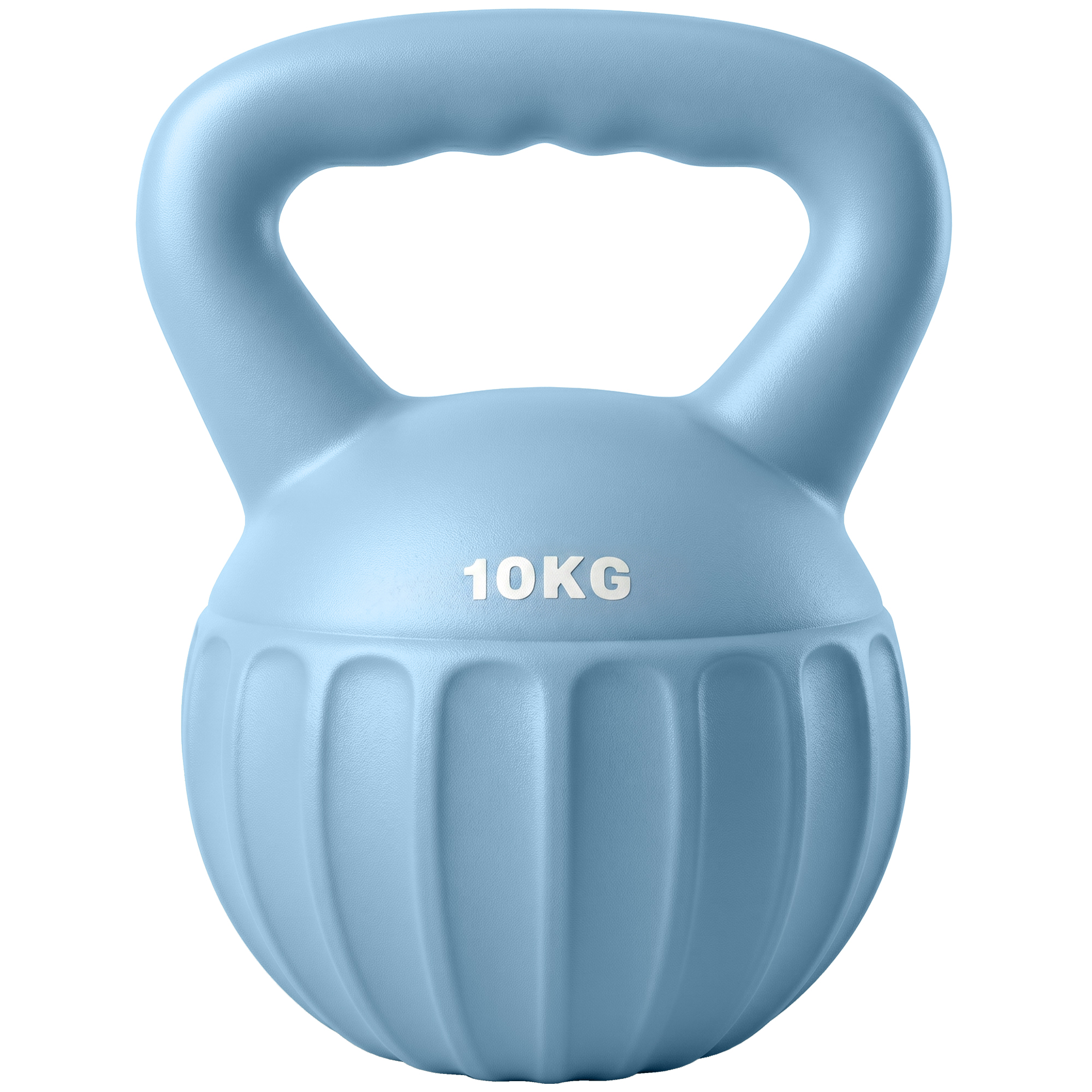 Kettlebell for Strength Training Kettle Bell with Non-Slip Handle 10 kg Blue