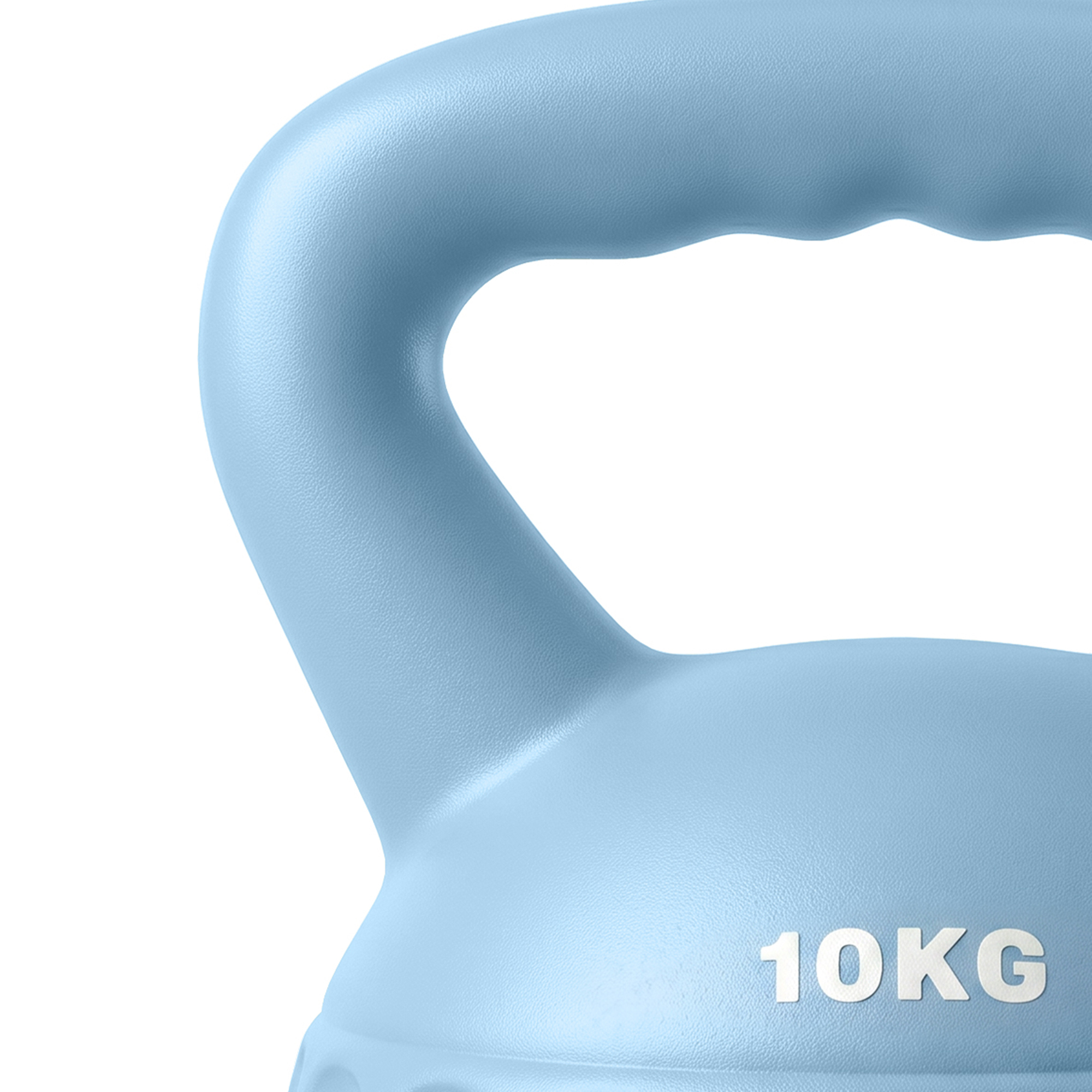 Kettlebell for Strength Training Kettle Bell with Non-Slip Handle 10 kg Blue - Image 10